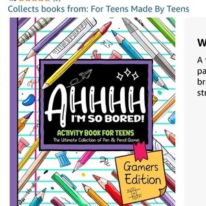 Ahhhh I'm So Bored! Gamers Edition Activity Book For Teens